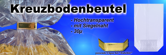 Kreuzbodenbeuteln - stabil und vielseitig